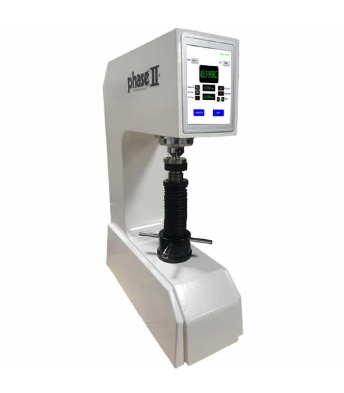 Phase II+ 900-415 Rockwell Hardness Tester with Load Cell and Touch Screen