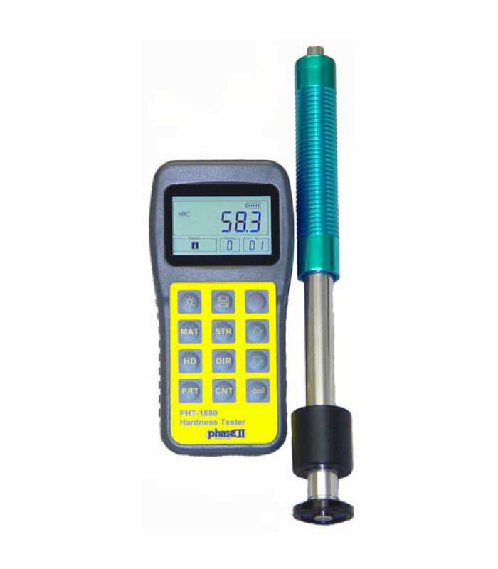 Phase II+ PHT-1850 Portable Hardness Tester with G impact Device
