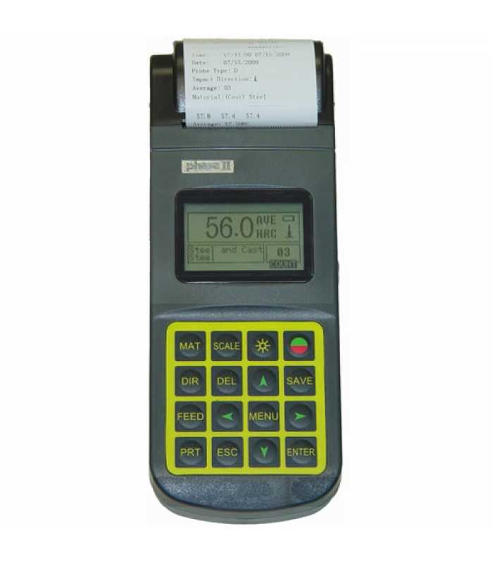 Phase II+ PHT-3500 Multi-Fuction Hardness Tester with Printer