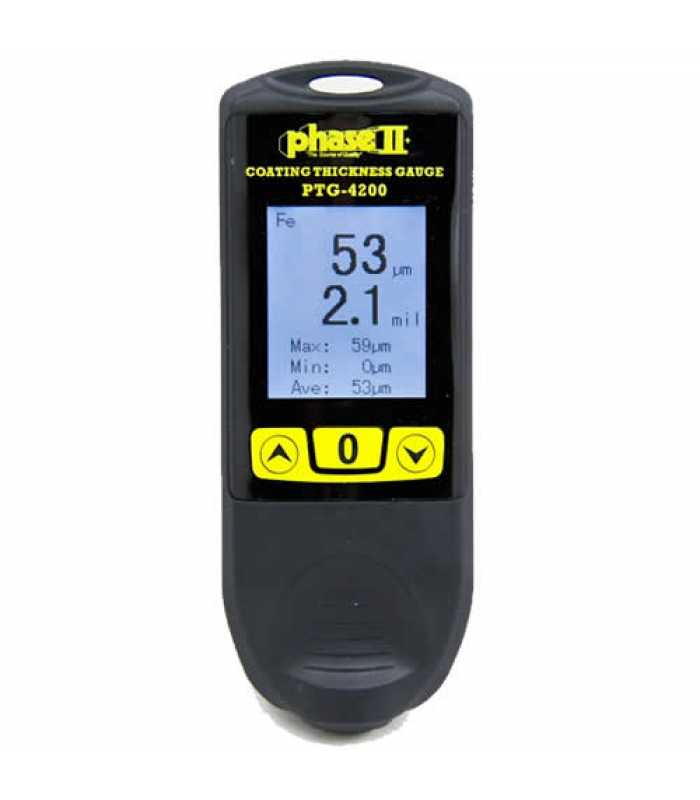 Phase II+ SRG-4200 Coating Thickness Gauge w/ Color Flip Display