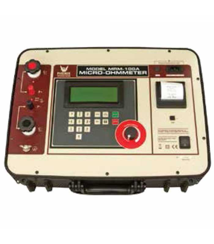 Phenix Technologies MRM-100A-230 Digital Microhmmeter 100 A