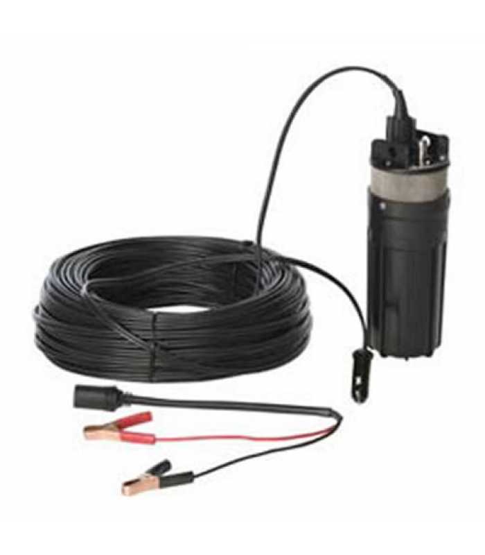 Proactive Abyss [P-10385] 12V Engineered Plastic Slimline Pump (for 4" wells) with 230' Wire & Battery Clamps