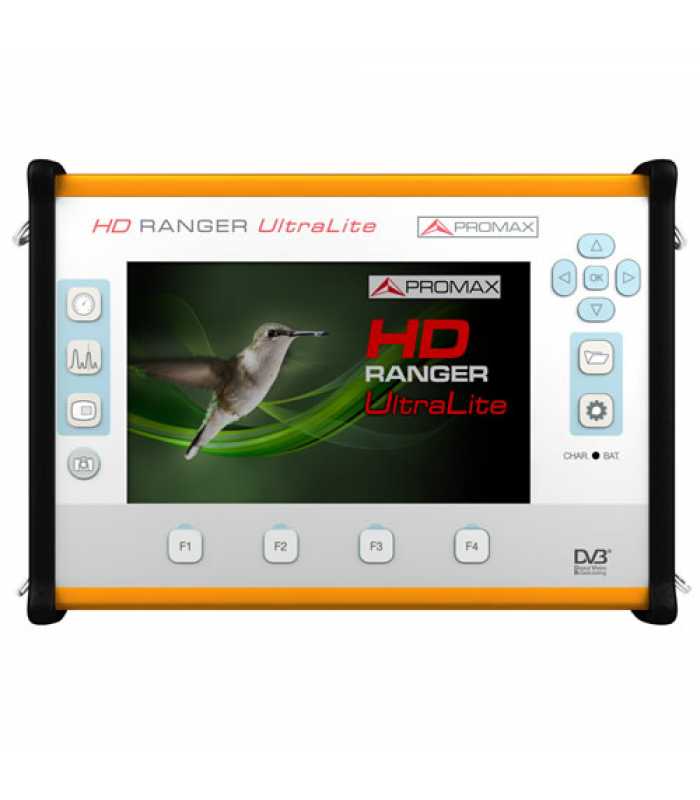 Promax HD RANGER UltraLite [HDRANGERULTRALITE] Tablet-sized TV/Satellite Signal Analyzer [DISCONTINUED SEE RANGERNEOLITE]