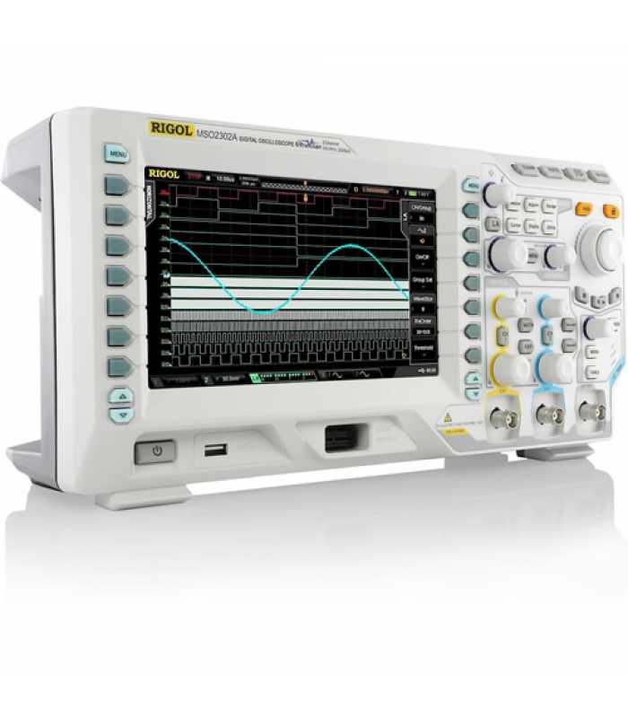 Rigol MSO2000A Series [MSO2302A-S] 300 MHz 2+16 Channel Mixed Signal Oscilloscopes w/ AWG
