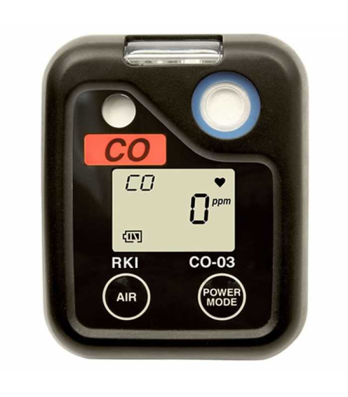 RKI Instruments CO-03 [73-0060] Single Gas Monitor, Alkaline CO, 0-500ppm