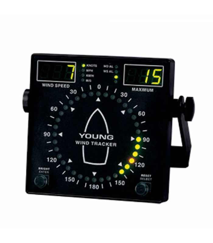 RM Young 06206 [06206H] Marine Wind Tracker Wind Speed & Direction Indicator, 230 VAC / 50-60 Hz Adapter