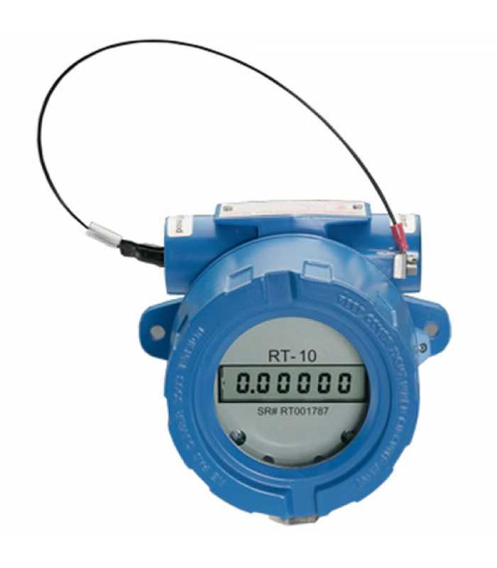 AW Gear Meters RT-10 [RT-10D] Flow Monitor Battery Powered, Fiber optic Input