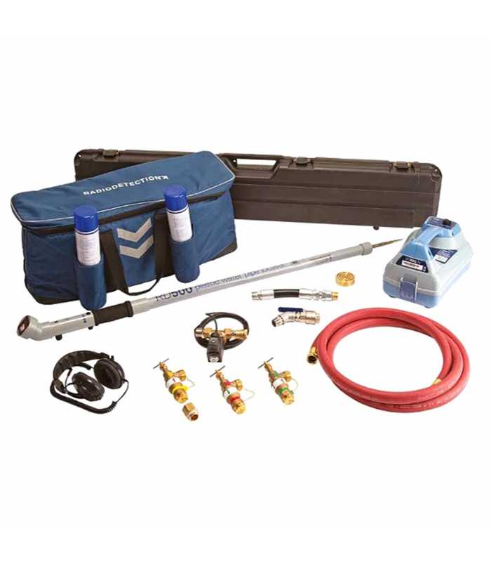 SPX Radiodetection RD500 [10/RD500-PRO] Plastic Water Pipe Locator Kit