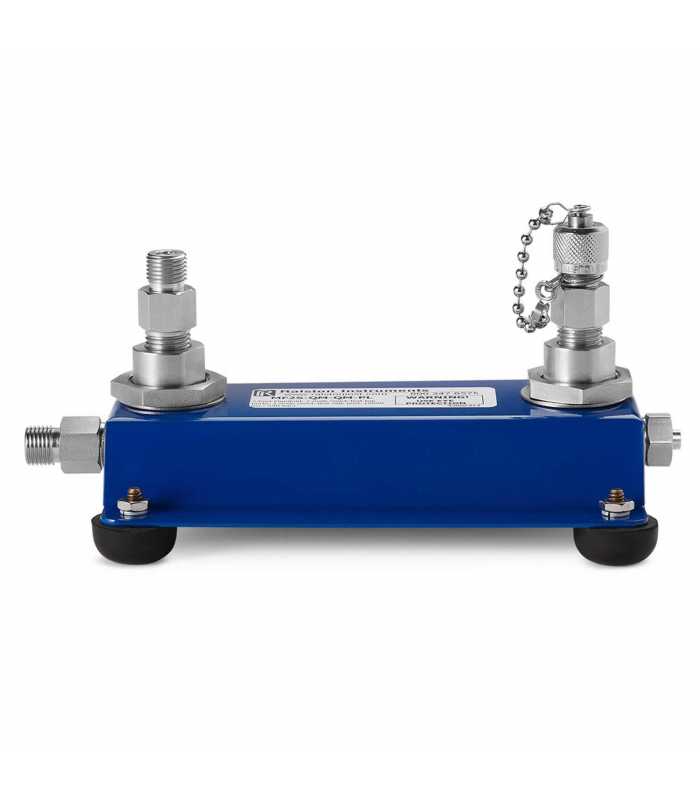 Ralston MF2S [MF2S-QM-QM-PL] 2-Port Benchtop Manifold with Quick-Test Connections, 5000 psi (350 bar) *DISCONTINUED SEE MF2S-QM*