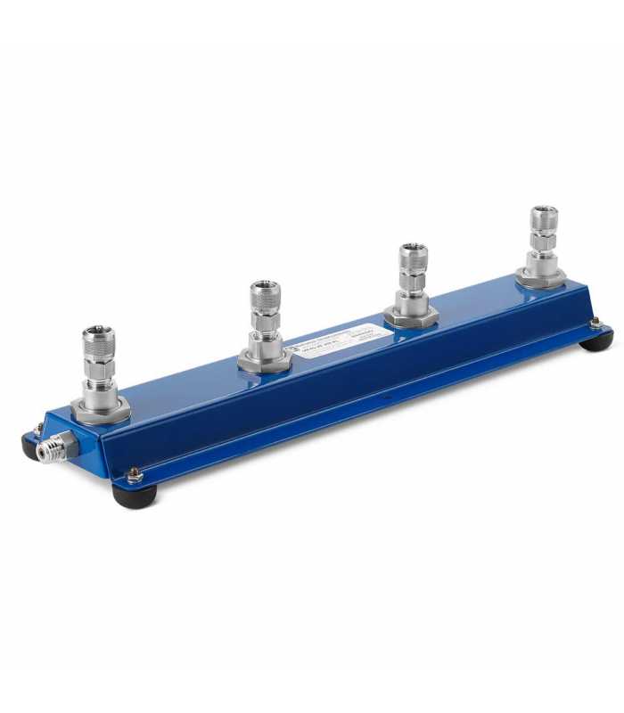 Ralston MF4S [MF4S-XF-XM-PL] 4-Port Benchtop Manifold with Quick-Test XT Connections, 10,000 psi (700 bar)