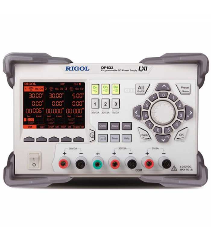 Rigol DP832A [DP832A] Programmable DC Power Supply (3 Channels)