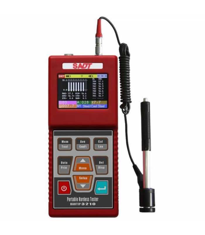 SADT HARTIP 3210 [HARTIP3210] Leeb Portable Hardness Tester with Probe E and High Accuracy