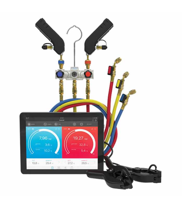Sauermann SI-RM13 [25558] Combined Manifold with Smart Wireless Probes and 2-Channel by-pass, Bluetooth Communication