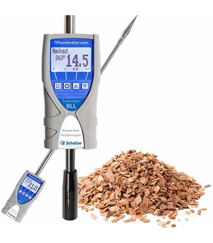 Schaller Humimeter BLL [BLL] Wood Chip Moisture Meter With Insertion Probe