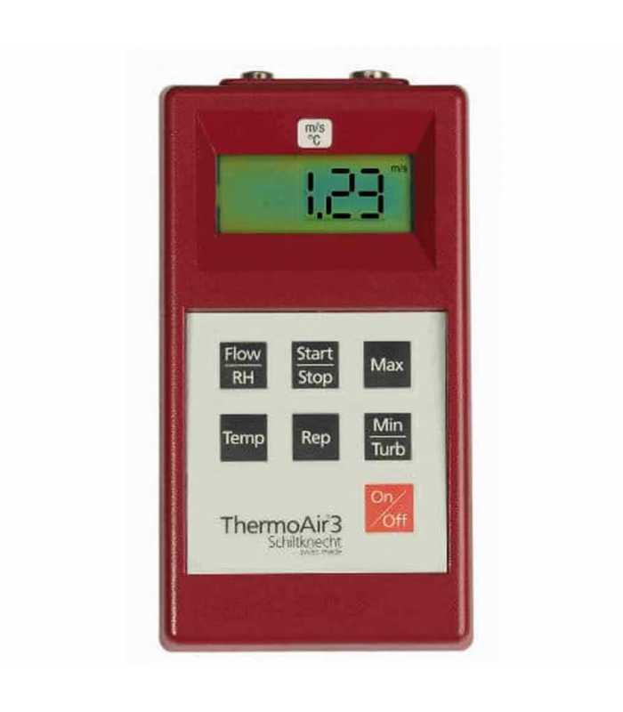 [95.0275] ThermoAir3, Hot Wire Directional anemometer probe. Range 0.015 - 1 m/s