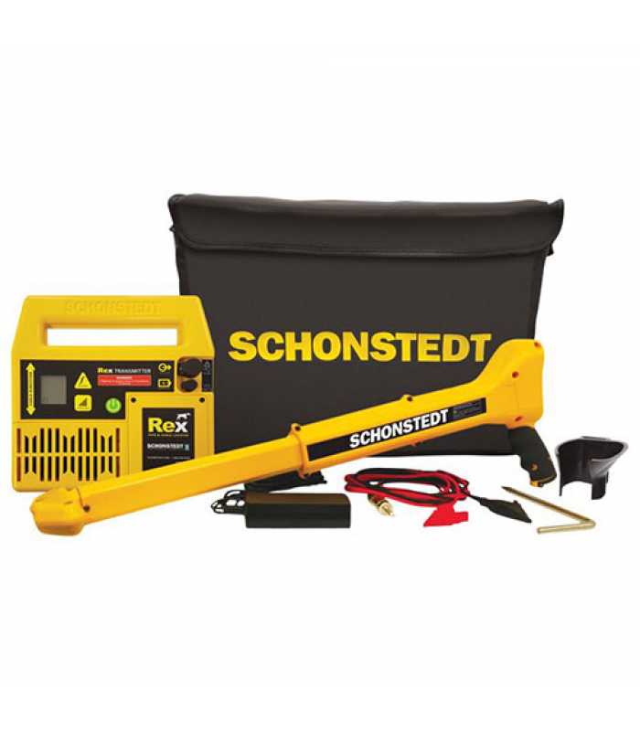 Schonstedt REX [REX] Multi-Frequency Pipe & Cable Locator Package