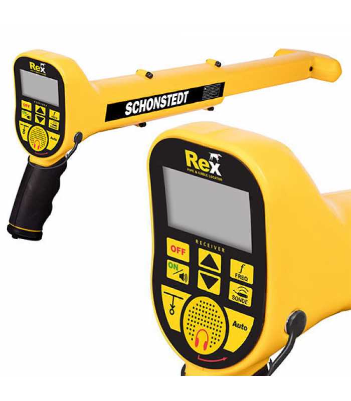 Schonstedt REX [REX-R] Multi-Frequency Pipe & Cable Locator - Receiver Only