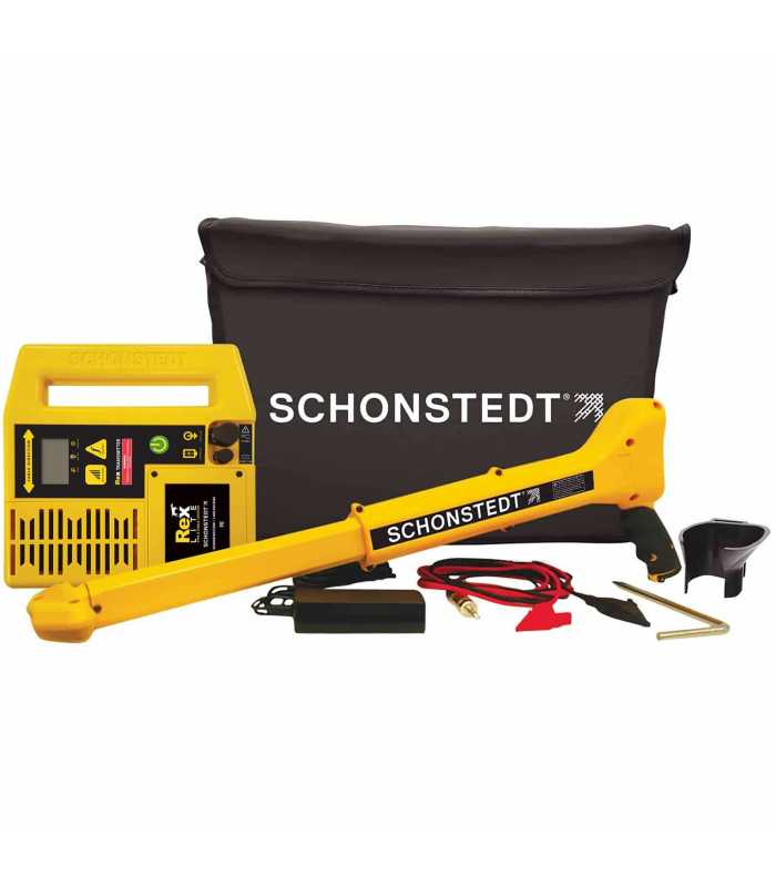 Schonstedt Rex-Lite [REX-L82] Dual Frequency Pipe and Cable Locator for Water Sewer and Gas Pipes