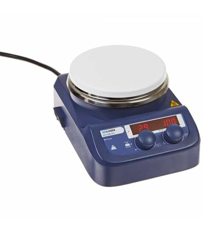Scilogex MS-H280-Pro [861431229999] Circular LED Digital Magnetic Hotplate Stirrer 220-240V, 50/60Hz Euro Plug