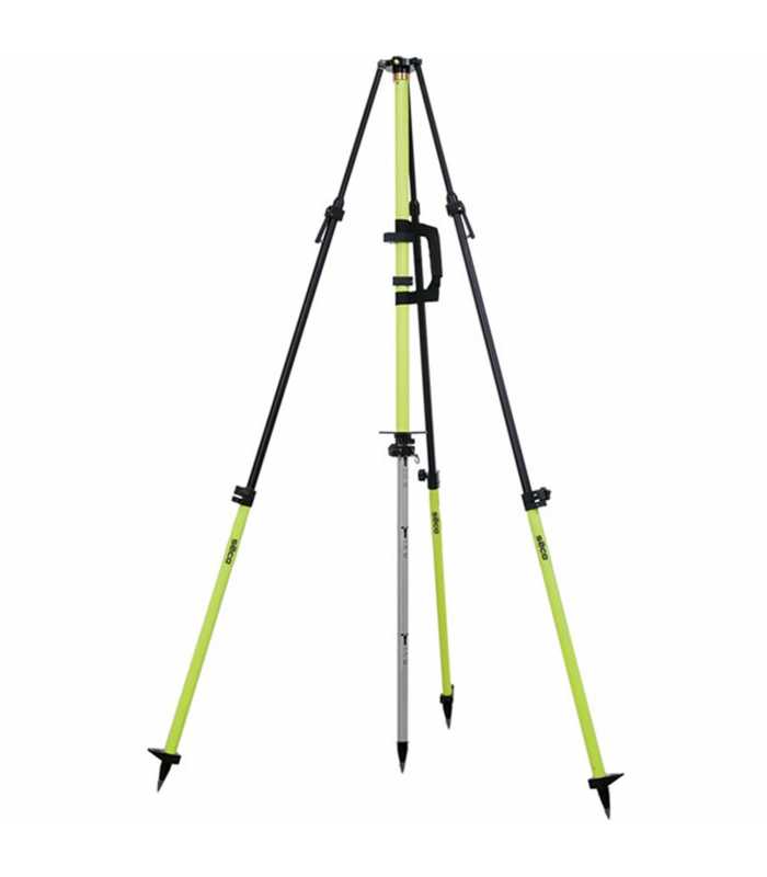 Seco 511900FLY [5119-00-FLY] Graduated Collapsible GPS Antenna Tripod - Fluorescent Yellow