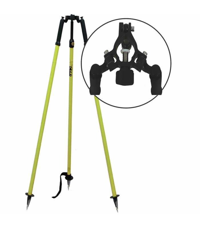 Seco 521802FLY [5218-02-FLY] Thumb-Release Tripod Flo Yellow