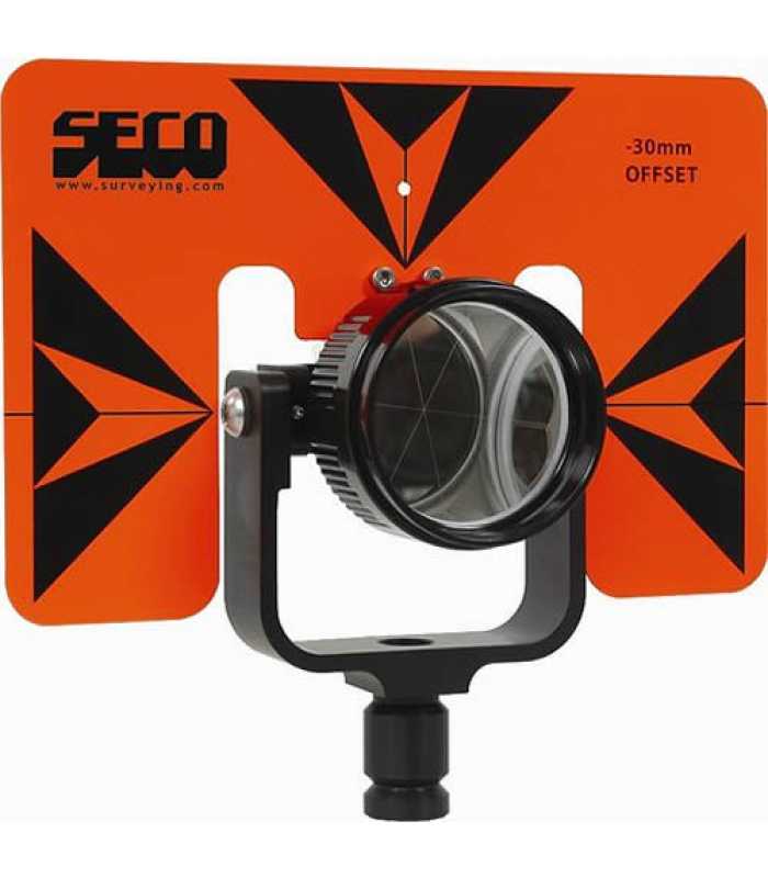 Seco 6422-20-FOB [6422-20-FOB] Aluminum Prism Assembly with Rear Lock Fluorescent Orange/Black