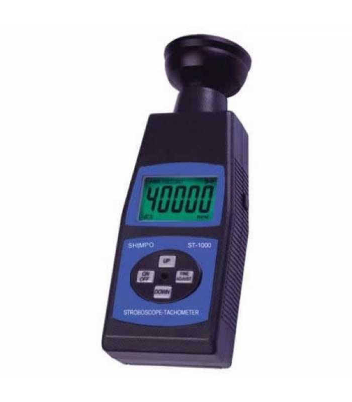 Shimpo ST-1000 [ST-1000] LED Stroboscope Tachometer with Included Protective Carrying Case