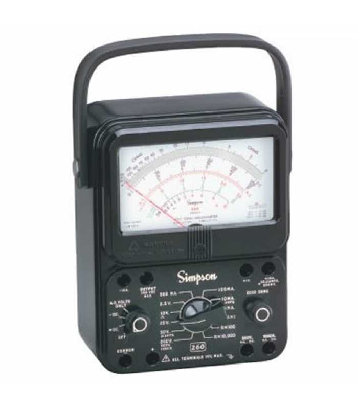 Simpson 260-8P [12391] Analog Multimeter with Relay Protection