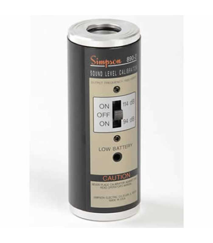 Simpson 890-2 [12890] Sound Level Calibrator