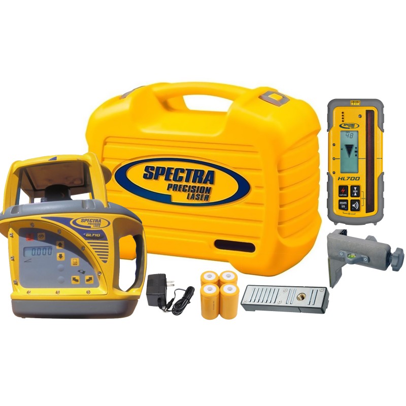 Spectra Precision GL710 [CTO-GL710] Single Grade Laser Package with ...