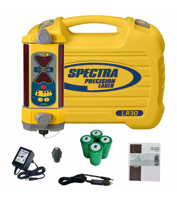 Spectra Precision LR-30 [LR30] Non-Wireless Laser Receiver With NiMH Batteries