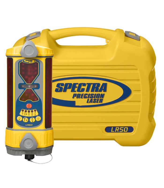 Spectra Precision LR-50 [LR50-1] Non-Wireless Laser Receiver with Alkaline Batteries