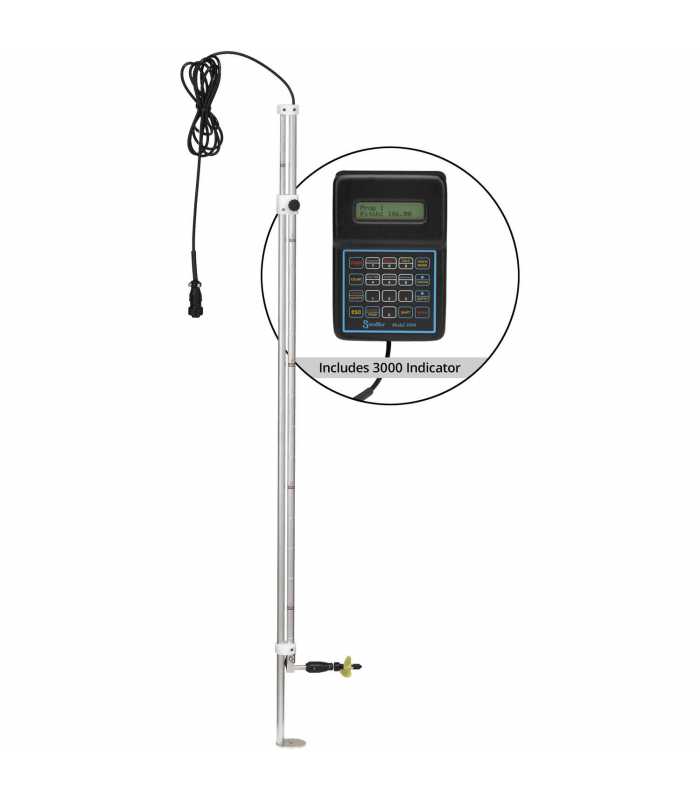 Swoffer Instruments 3000 Series [3000-C80] Current Velocity Meter with 80 cm Top Set Wading Rod
