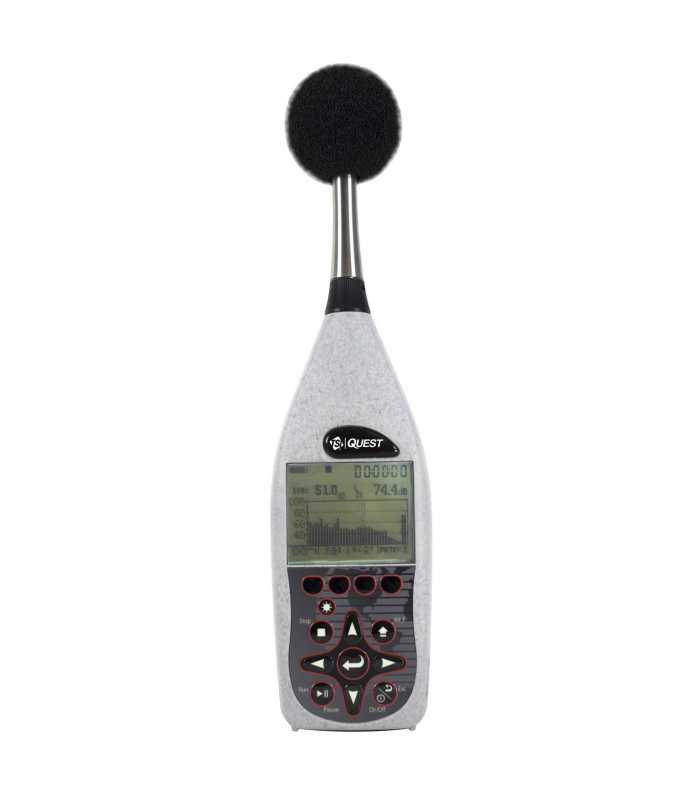 TSI Quest SoundPro SE [SP-SE-2-1/1] 1/1 Octave RTA Sound Level Meter (Class 2)