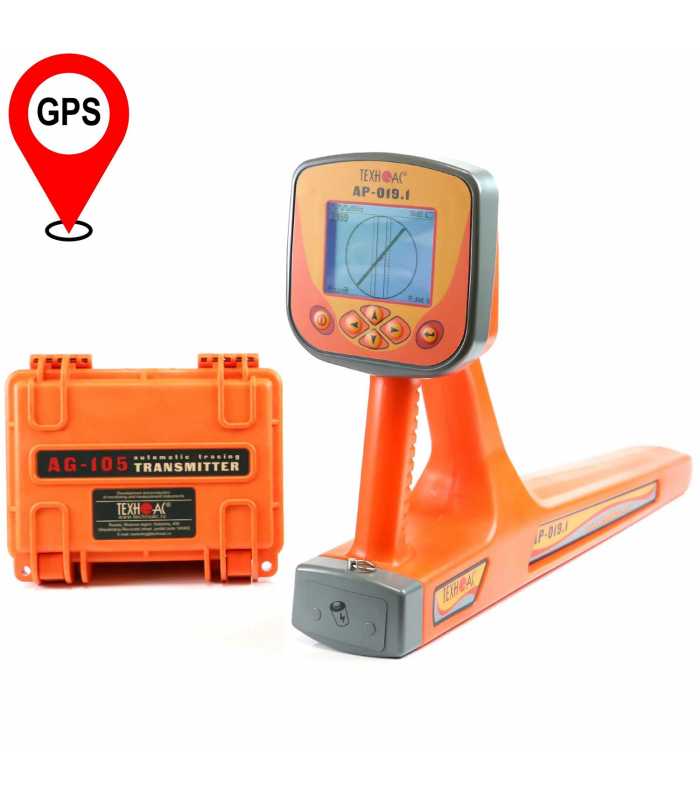 TECHNO-AC Success AG-309.15G [AG-309.15G] Pipe and Cable Locator with Integrated GPS/GLONASS Module.