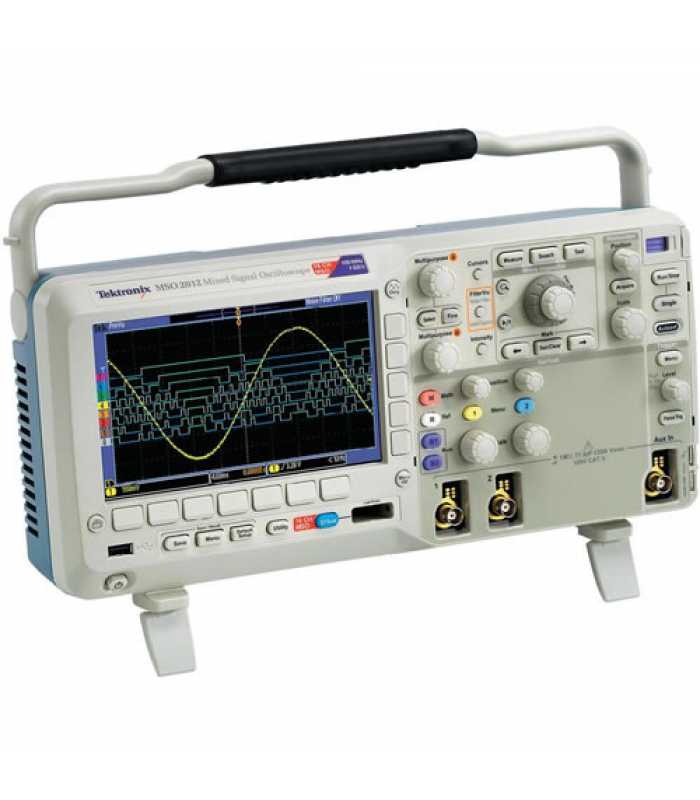 Tektronix MSO2000B Series [MSO2002B] 70 MHz, 2+16-Channel, 1 GS/s Mixed Signal Oscilloscope