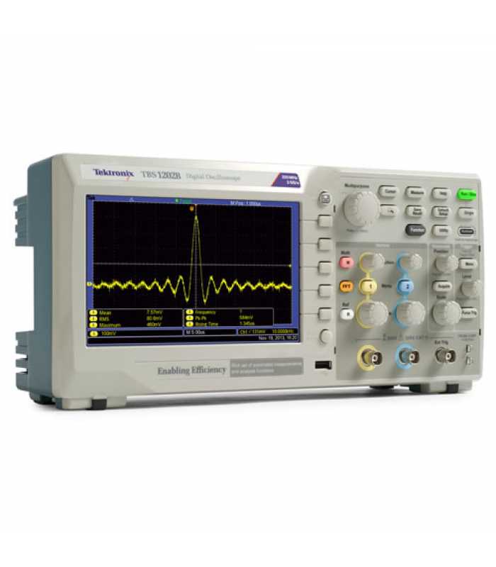 Tektronix TBS1000 Series [TBS1072B] 70 MHz 2-Channel, 1 GS/s TFT Digital Storage Oscilloscope