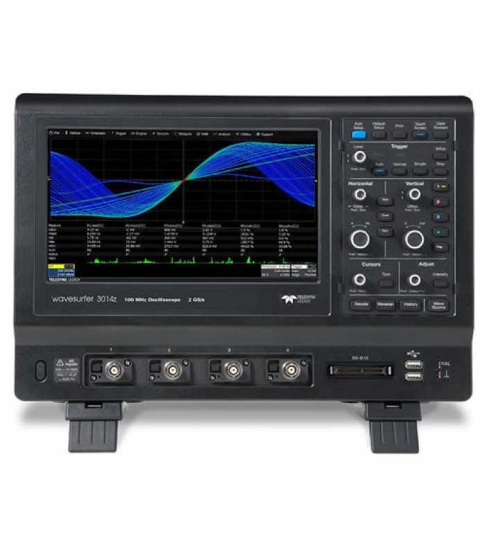 Teledyne LeCroy WaveSurfer 3000z Series [3014z] 100 MHz 4 Channel Touch Screen Digital Oscilloscope
