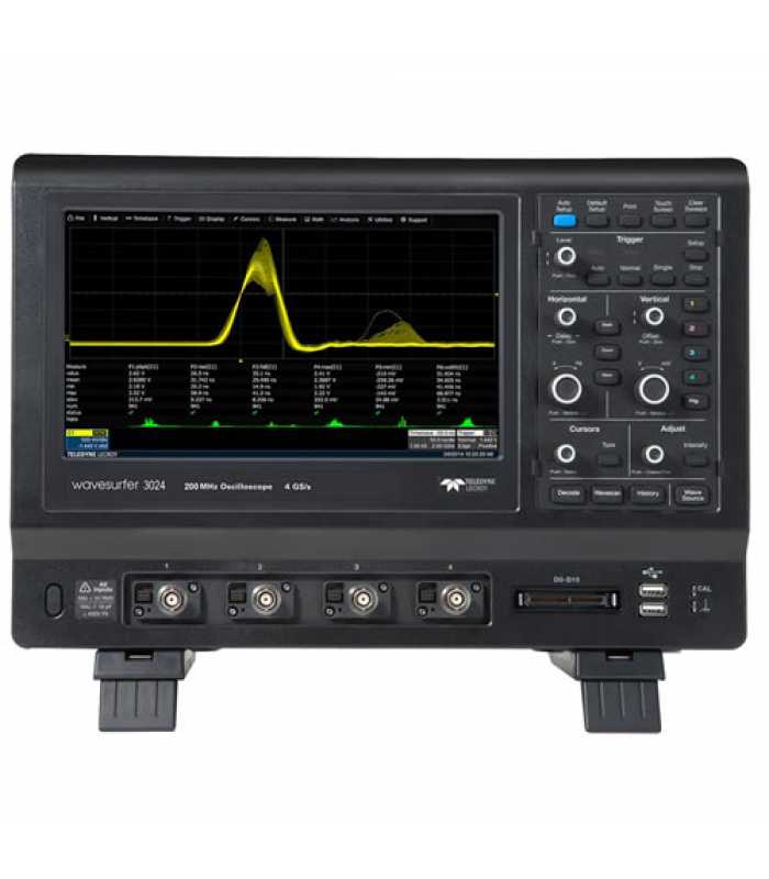 Teledyne LeCroy WaveSurfer 3000 Series [3024] 200 MHz 4 Channel Touch Screen Digital Oscilloscope