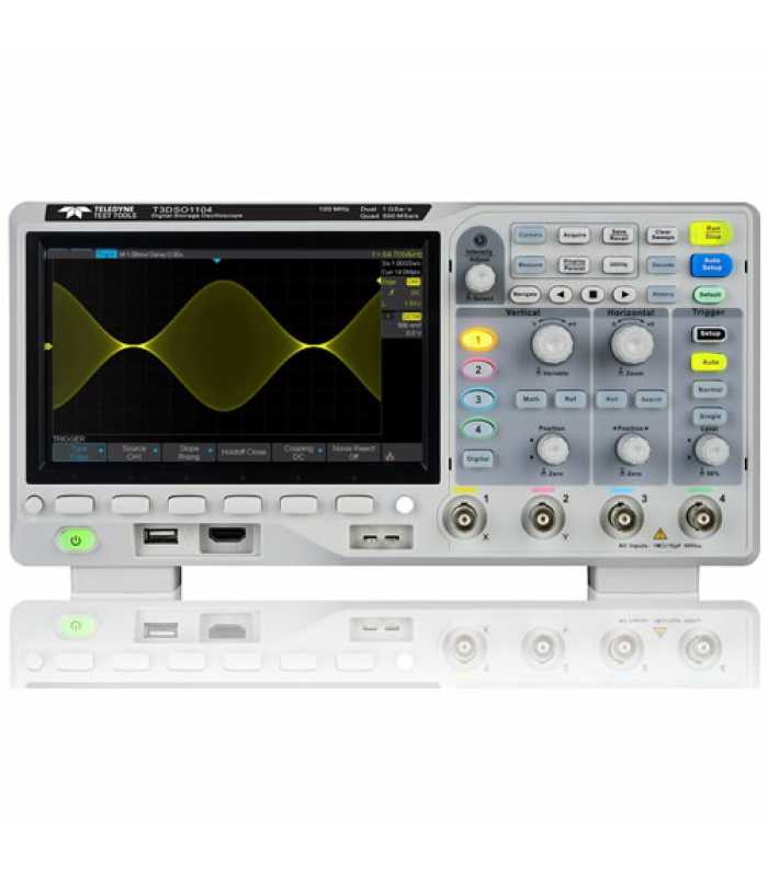 Teledyne LeCroy T3DSO1000 Series [T3DSO1104] 100 MHz 4 Channel Digital Oscilloscope