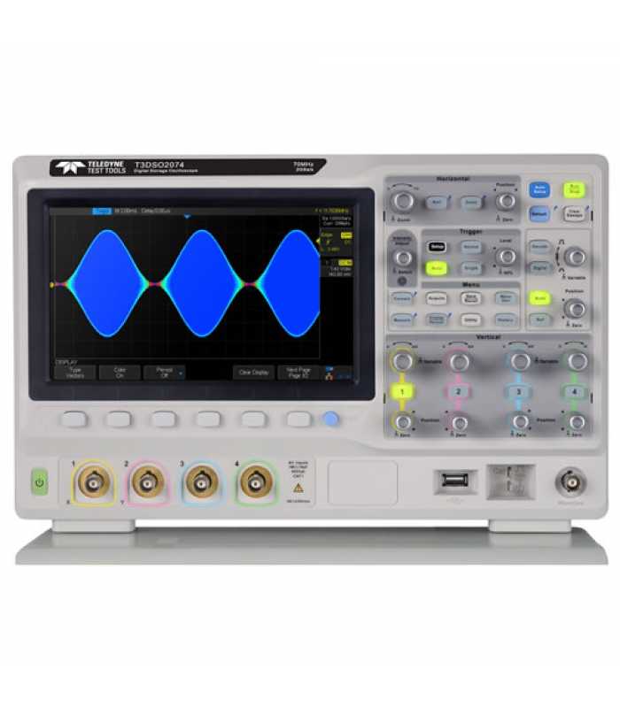 Teledyne LeCroy T3DSO2000 Series [T3DSO2204] 200 MHz 4 Channel Digital Oscilloscope