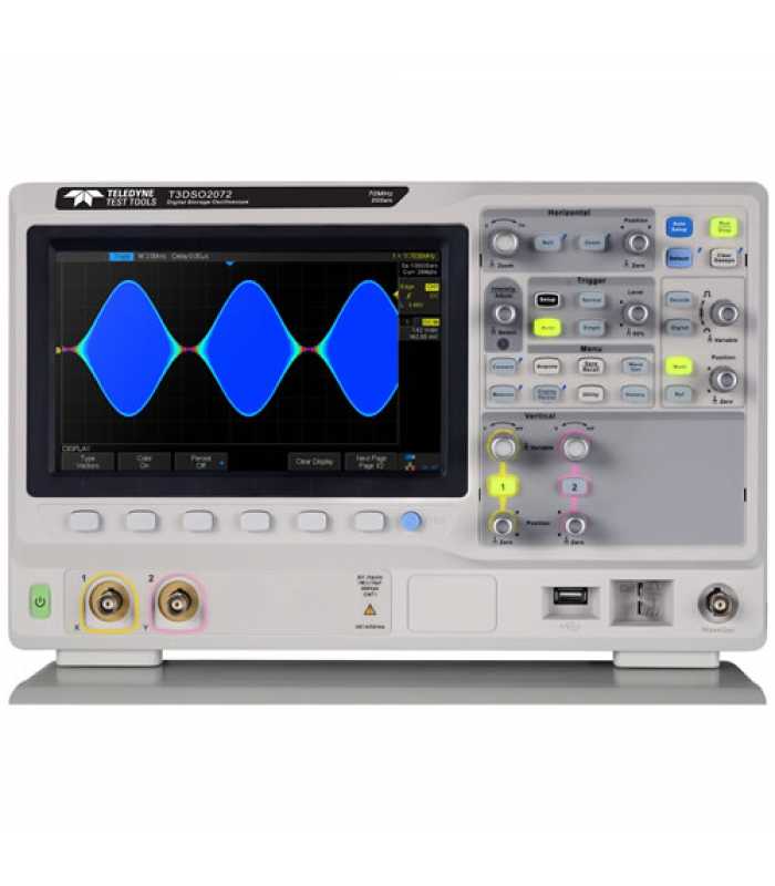 Teledyne LeCroy T3DSO2000 Series [T3DSO2202] 200 MHz 2 Channel Digital Oscilloscope