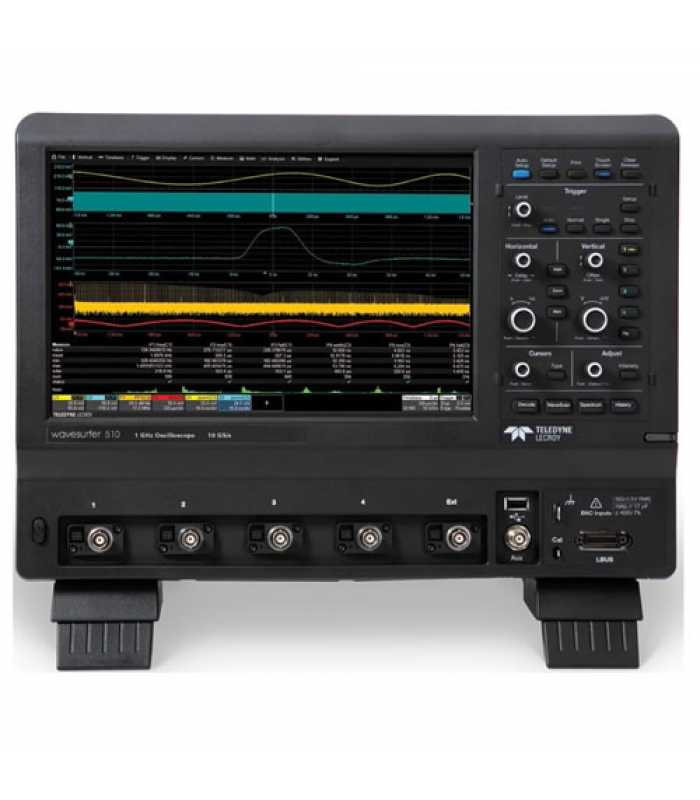 Teledyne LeCroy WaveSurfer 510 [WAVESURFER 510] 1 GHz 4 Channel Digital Oscilloscope