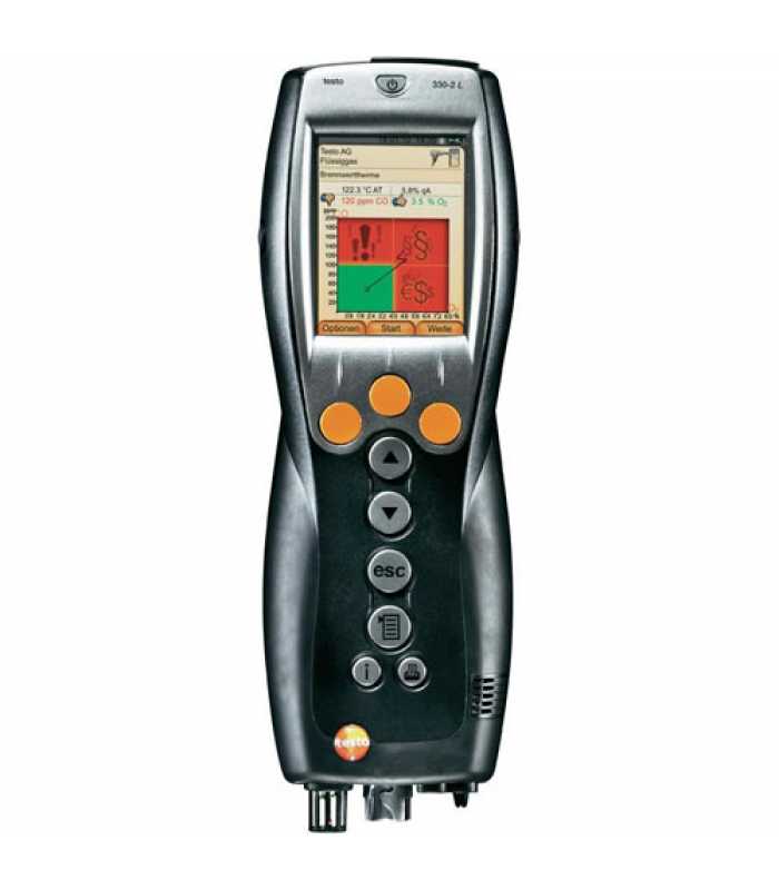 Testo 330-2G LL [400563 3372] Commercial / Industrial NOx Combustion Analyzer Kit