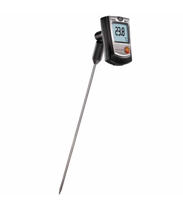 Testo 905-T1 [0560 9055] Penetration Thermometer with Integrated Type K Thermocouple Probe -58° to 662 °F (-50 to +350 °C)
