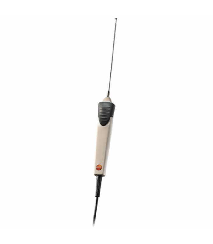 Testo 06021993 [0602 1993] Waterproof Surface Probe with 0.24 in. Dia. Flat Tip, Type K Thermocouple -60 to +400 °C