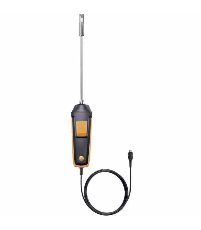 Testo 06351052 [0635 1052] Digital Fume Hood Probe with Fixed Cable