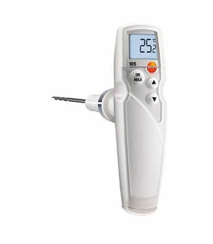 Testo 105 [0563 1054] T-Handle Food Service Thermometer w/ Frozen Food Tip -50 to 275°C