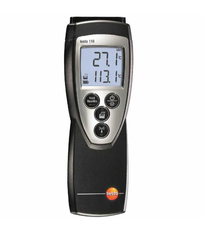 Testo 110 [0560 1108] NTC Thermometer -58.0° to 302.0 °F (-50 to +150 °C)