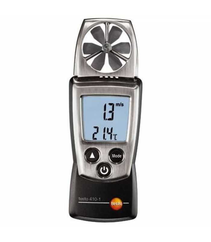 Testo 410-1 [0560 4101] Vane Anemometer with Integrated NTC Air Thermometer